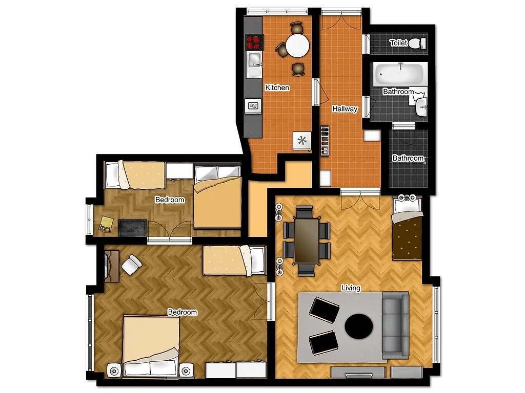 Apartmán Elegant Vídeň